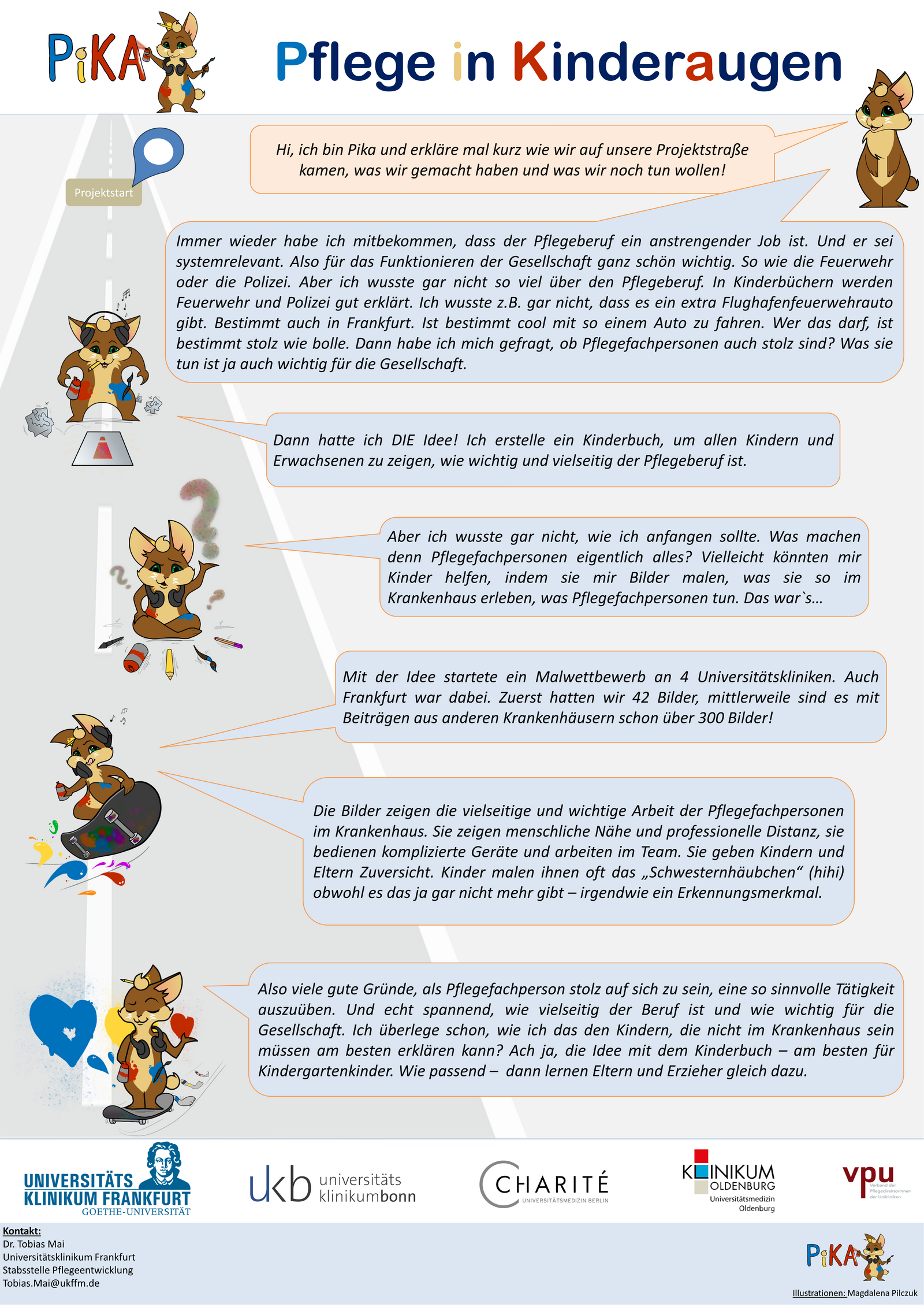 Illustration Projektbeschreibung PiKA